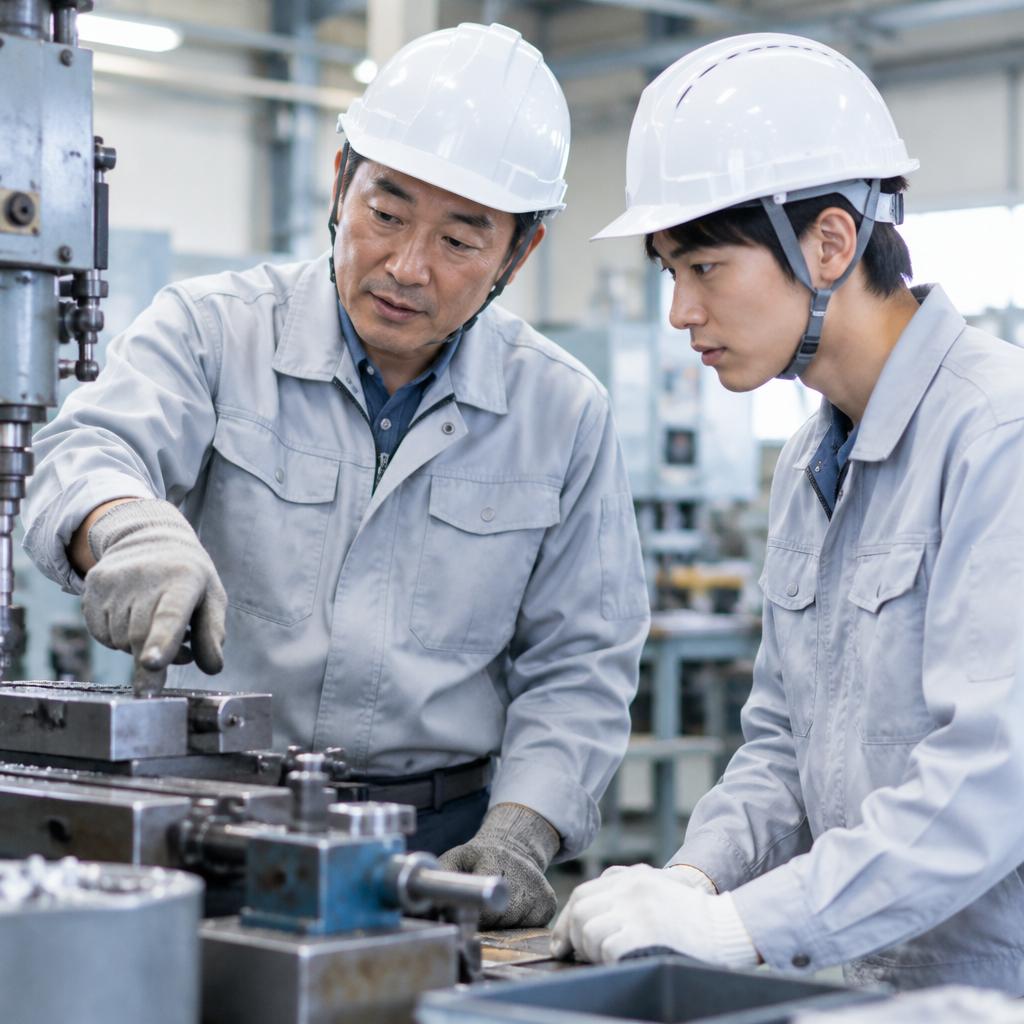 経験ゼロからプロへ。先輩が現場で基礎からサポート