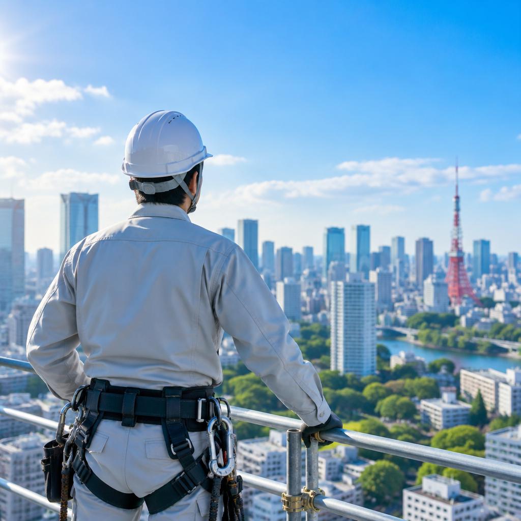 未経験から、東京の街を守る施工士へ。資格取得支援と先輩の丁寧な指導で、一生モノの技術を身につけよう！