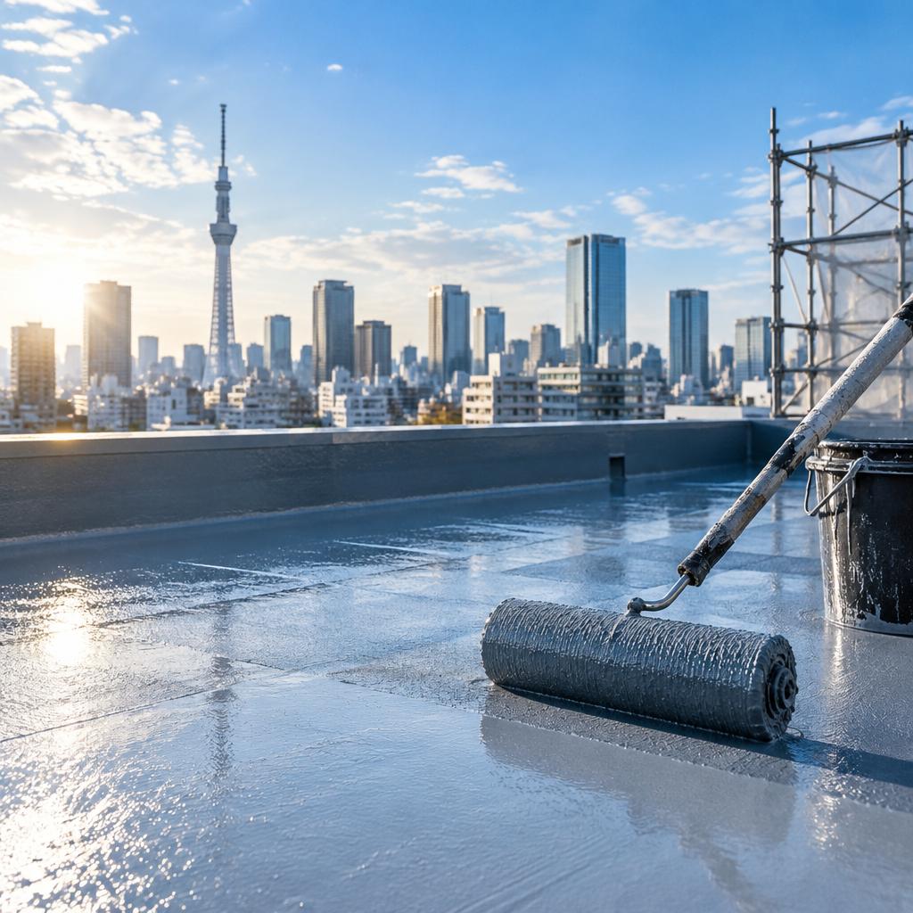 資格がなくても、東京で一歩踏み出せる。防水工事で、手に職と自分らしいキャリアを。